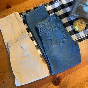 Old Navy Size 12 Husky pants and jeans
